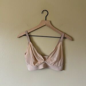 Aerie Smoothez Sheer Mesh Bralette Size XL